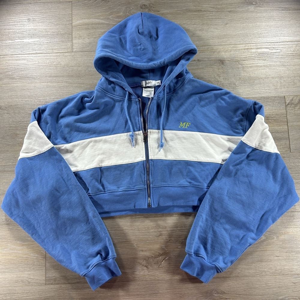Mayfair Group 2XL XXL  "Everyone Else‎ Isn't You" Cropped Zip Up Hoodie Y2K